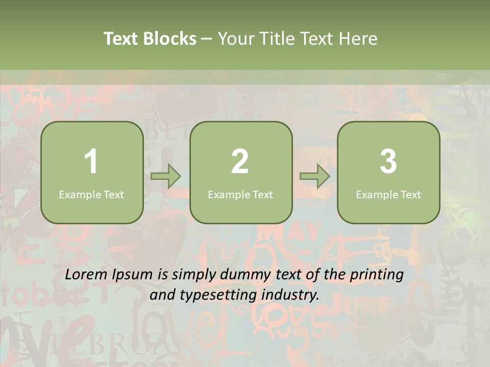 Love Pattern Background PowerPoint Template