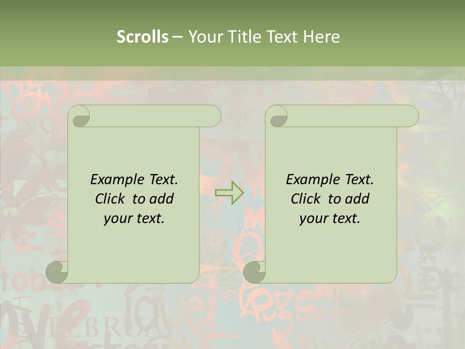 Love Pattern Background PowerPoint Template