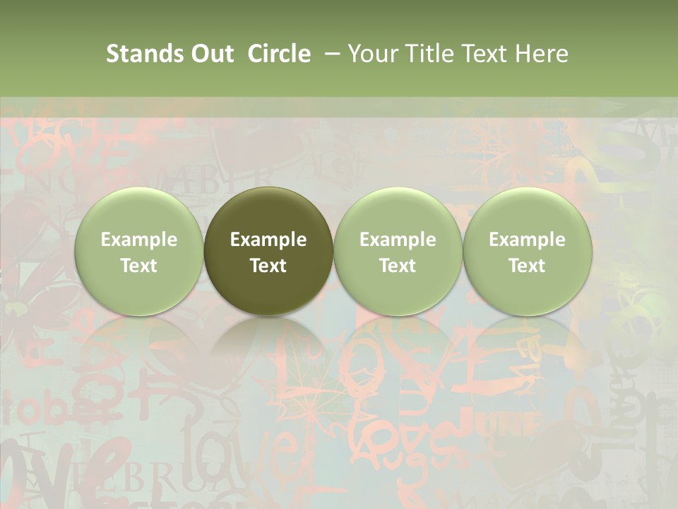 Love Pattern Background PowerPoint Template