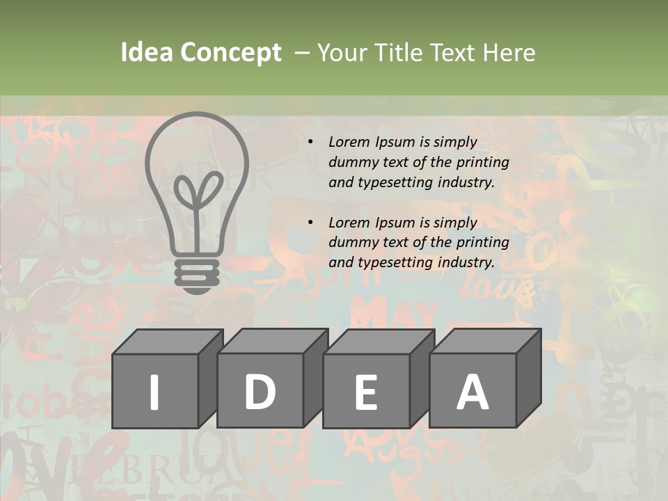 Love Pattern Background PowerPoint Template