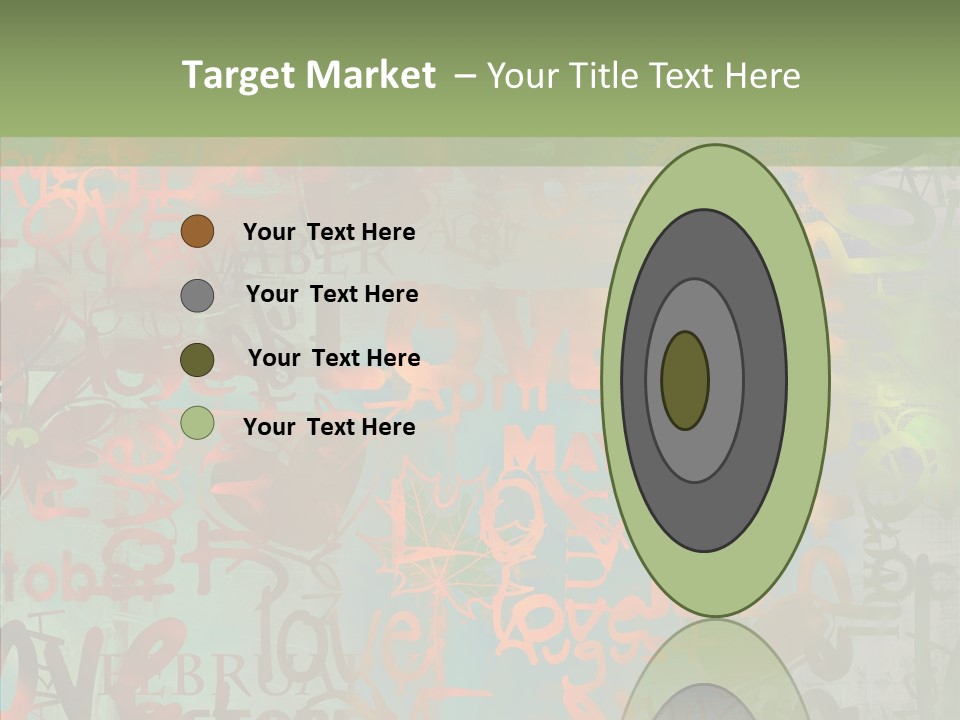 Love Pattern Background PowerPoint Template