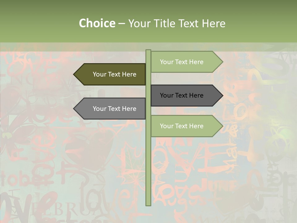 Love Pattern Background PowerPoint Template