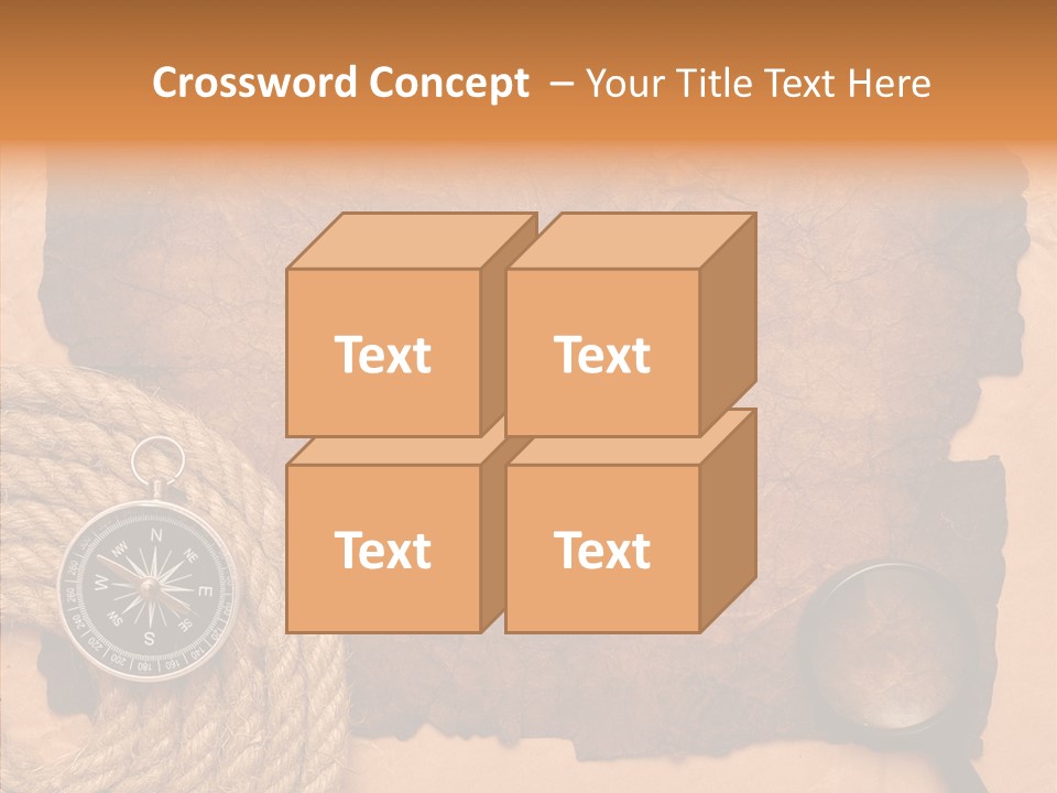 Drawing Grunge Twine PowerPoint Template
