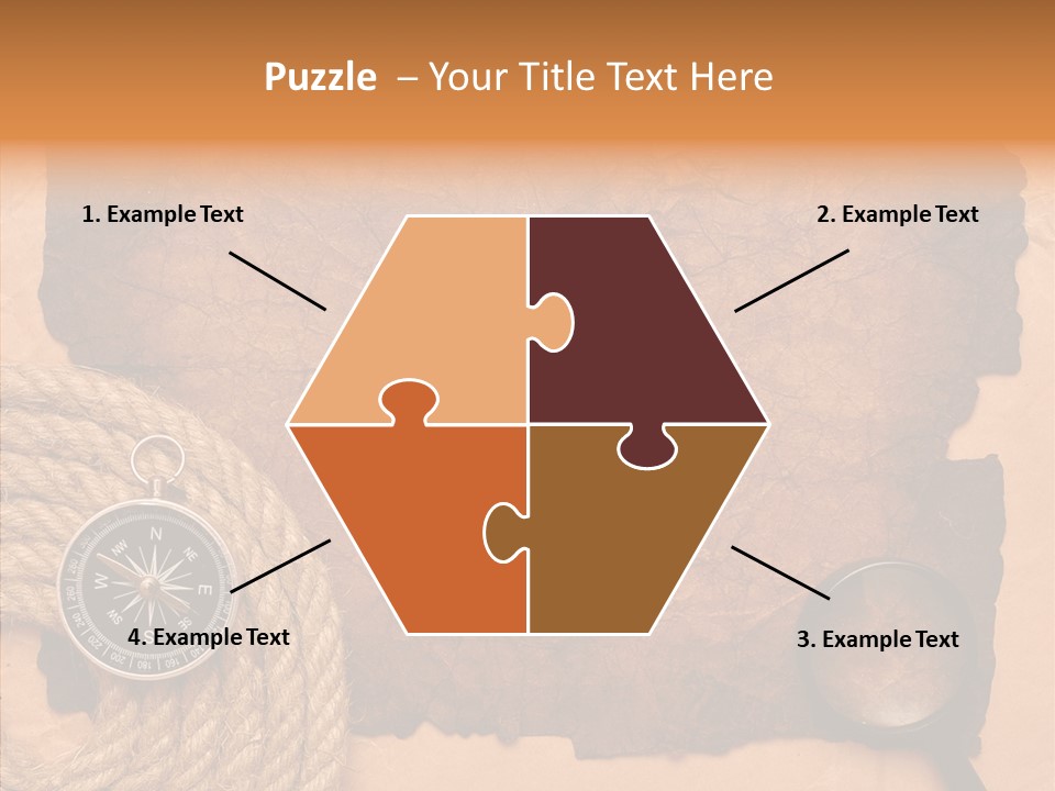 Drawing Grunge Twine PowerPoint Template