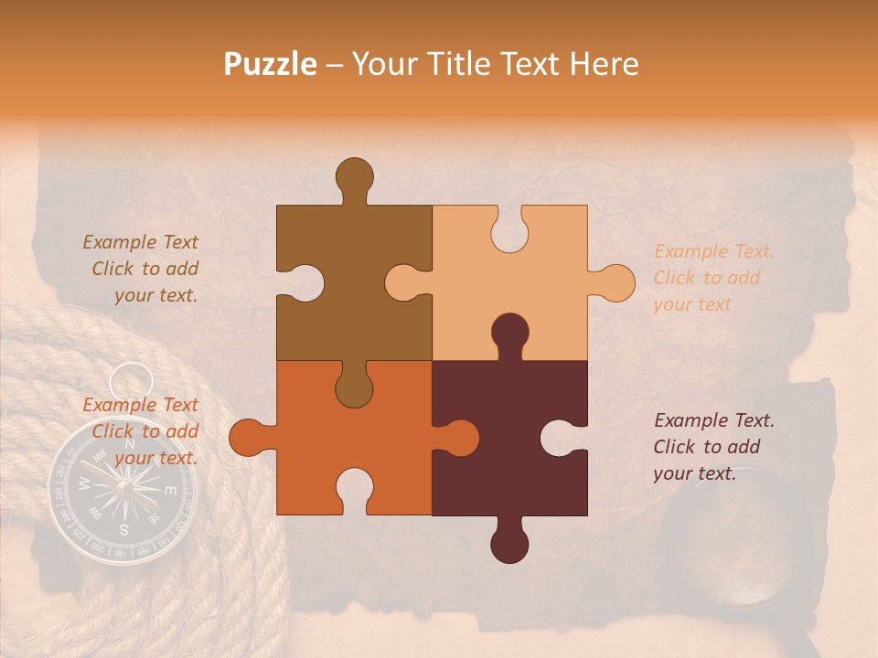 Drawing Grunge Twine PowerPoint Template