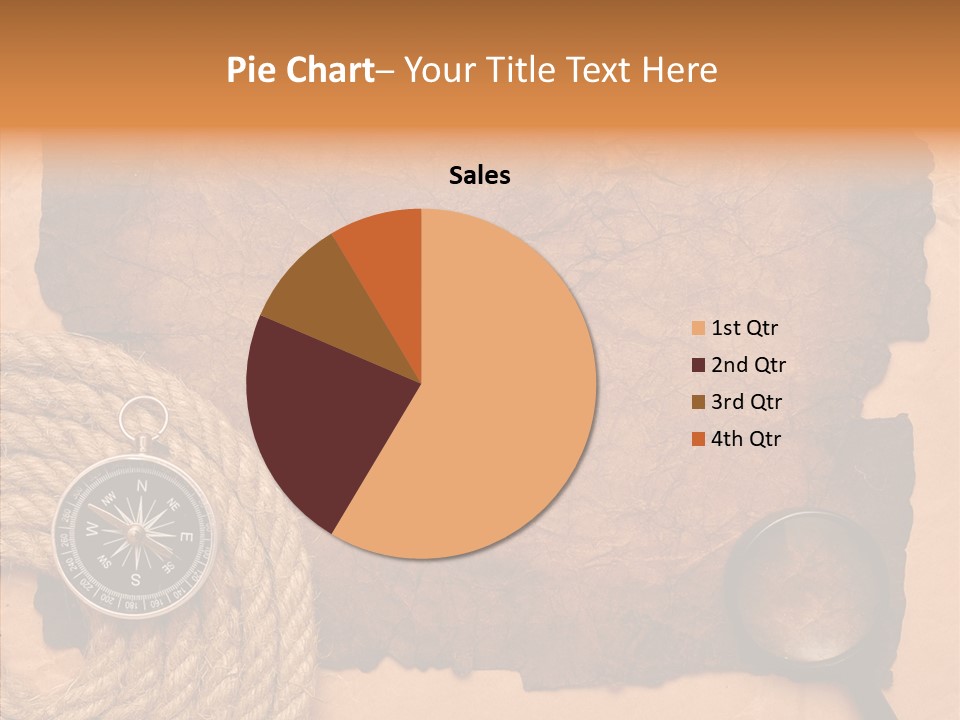 Drawing Grunge Twine PowerPoint Template