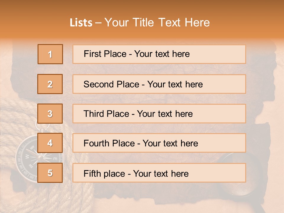 Drawing Grunge Twine PowerPoint Template