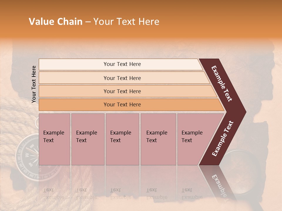 Drawing Grunge Twine PowerPoint Template