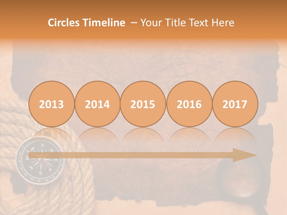 Drawing Grunge Twine PowerPoint Template