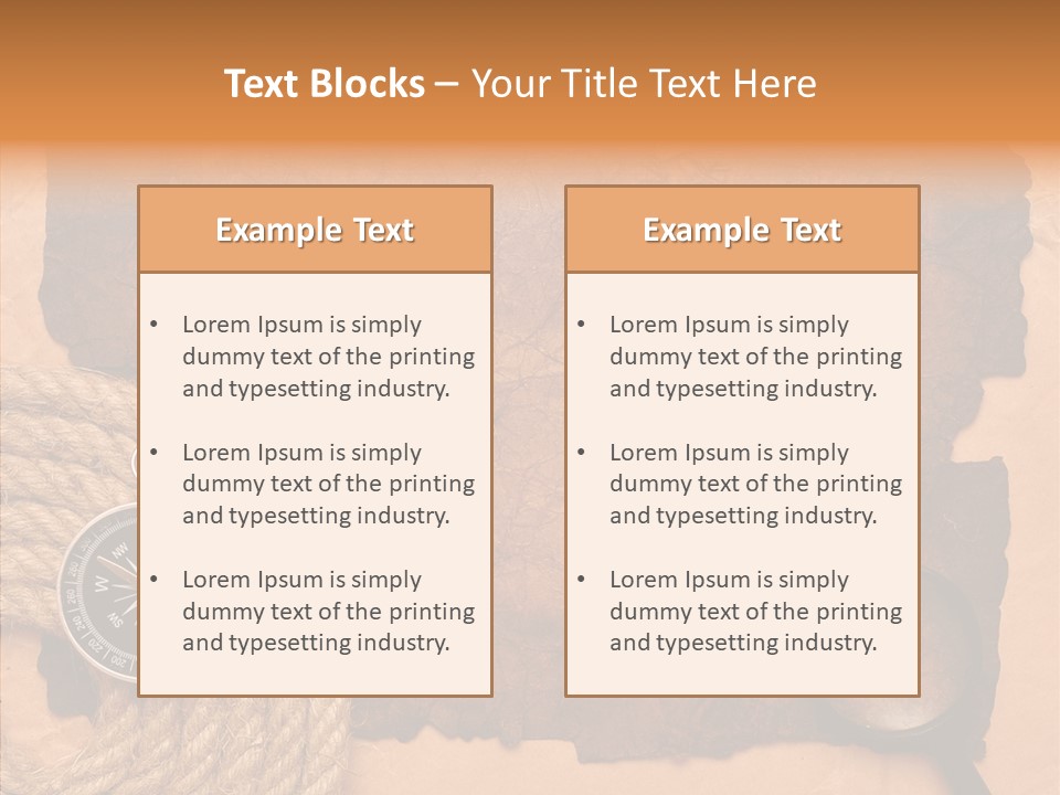 Drawing Grunge Twine PowerPoint Template