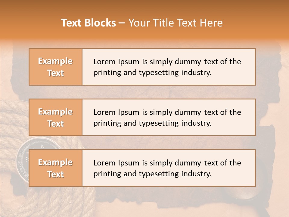 Drawing Grunge Twine PowerPoint Template