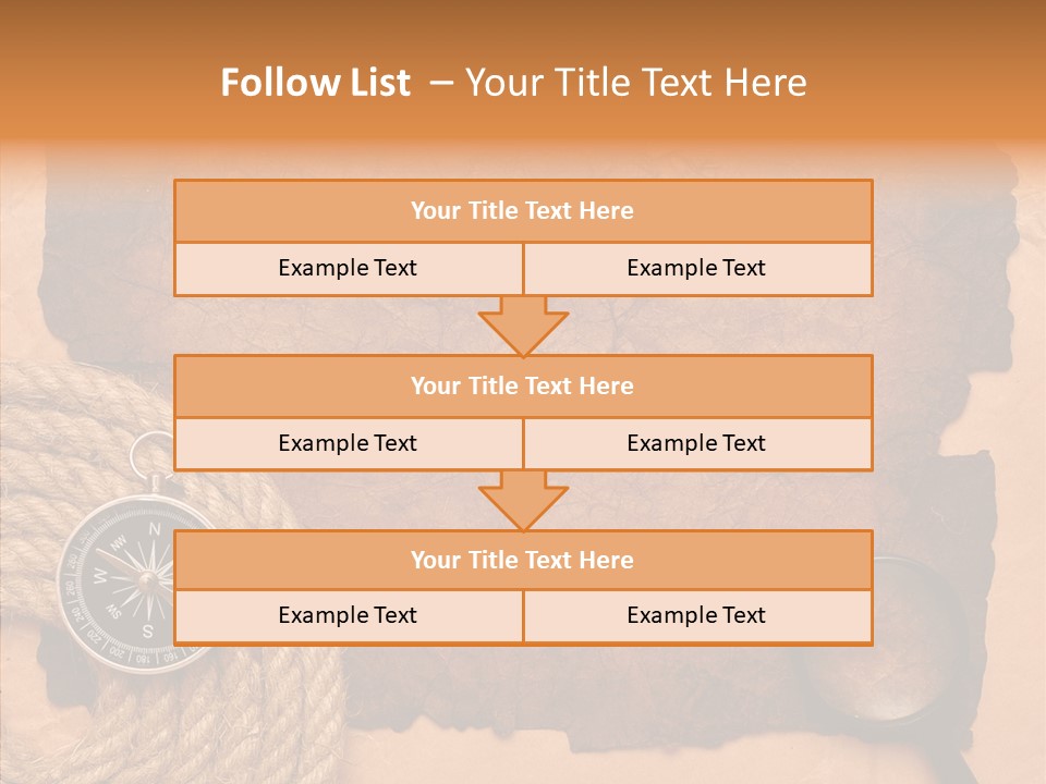 Drawing Grunge Twine PowerPoint Template