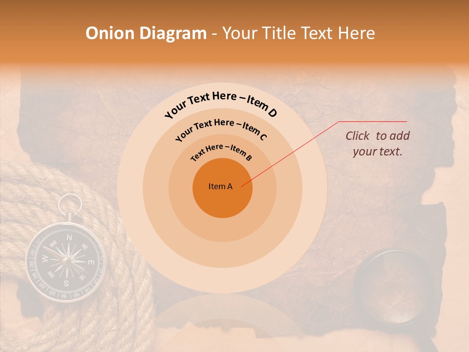 Drawing Grunge Twine PowerPoint Template