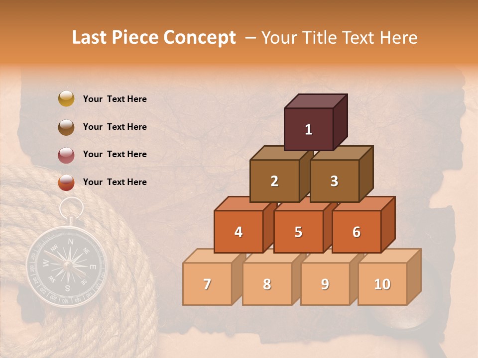 Drawing Grunge Twine PowerPoint Template