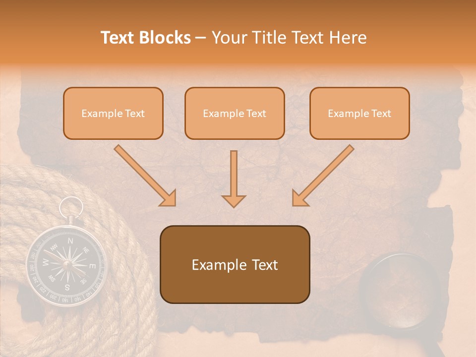 Drawing Grunge Twine PowerPoint Template