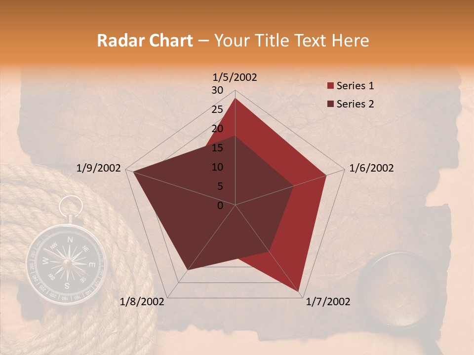 Drawing Grunge Twine PowerPoint Template