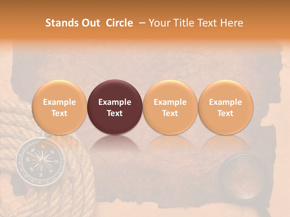 Drawing Grunge Twine PowerPoint Template