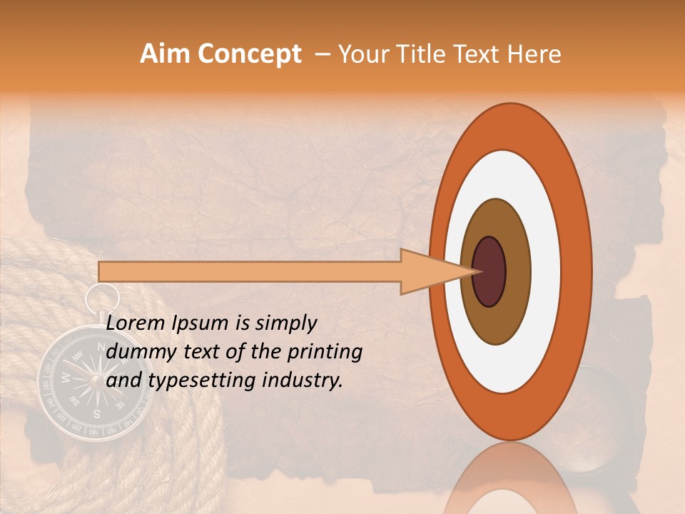 Drawing Grunge Twine PowerPoint Template