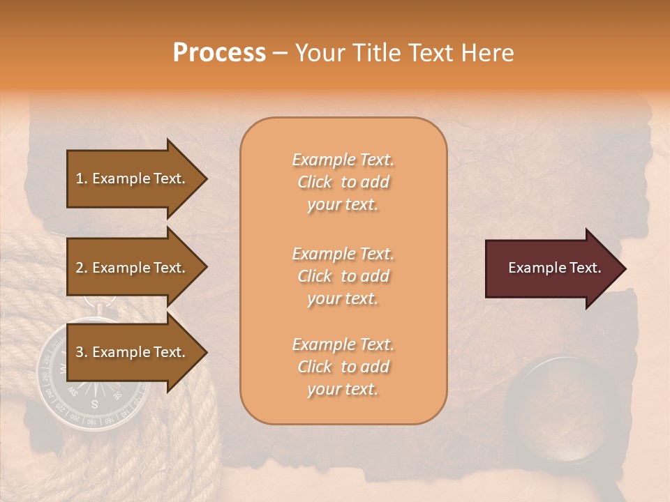 Drawing Grunge Twine PowerPoint Template