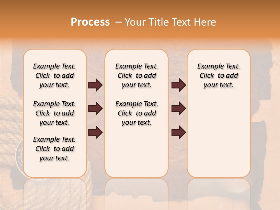 Drawing Grunge Twine PowerPoint Template