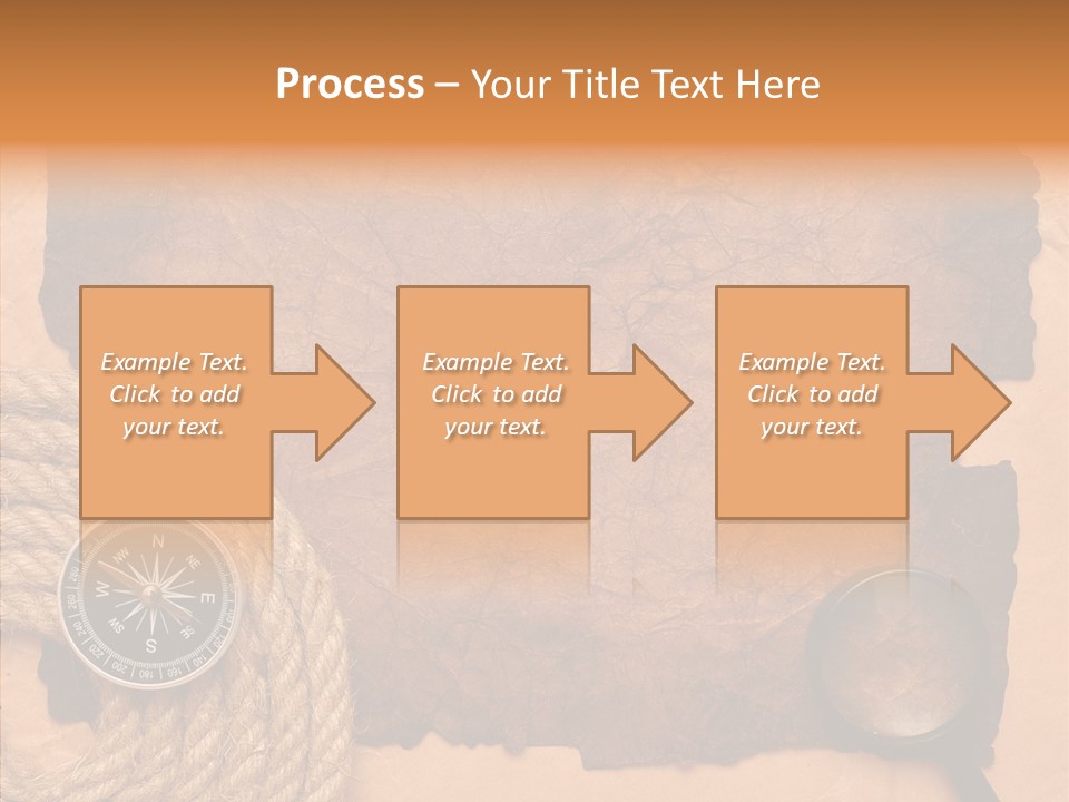 Drawing Grunge Twine PowerPoint Template