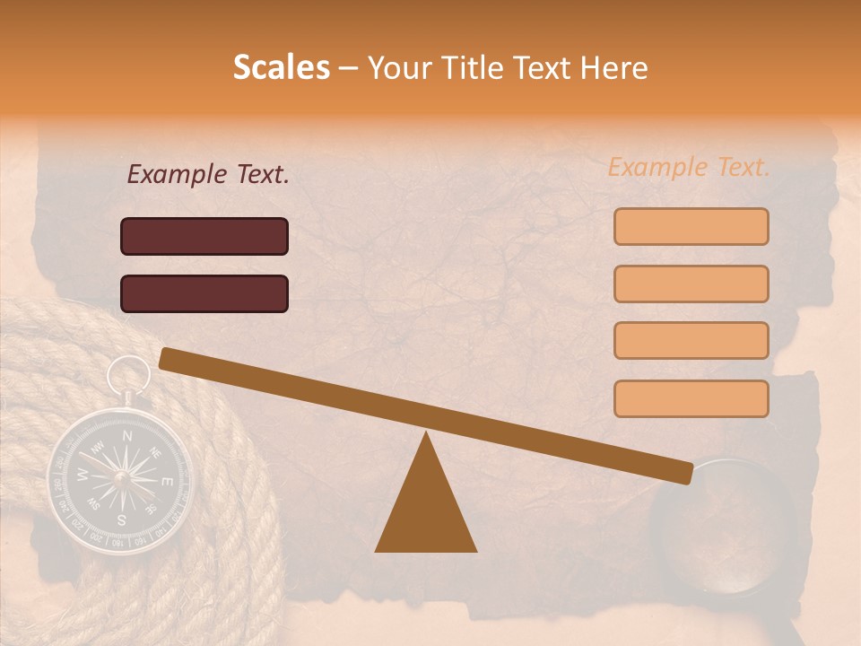 Drawing Grunge Twine PowerPoint Template