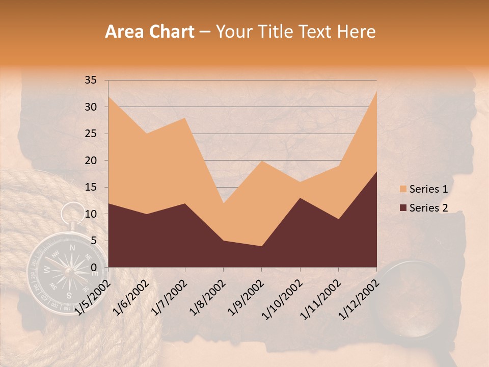 Drawing Grunge Twine PowerPoint Template