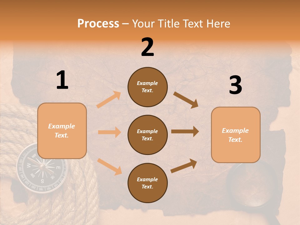 Drawing Grunge Twine PowerPoint Template