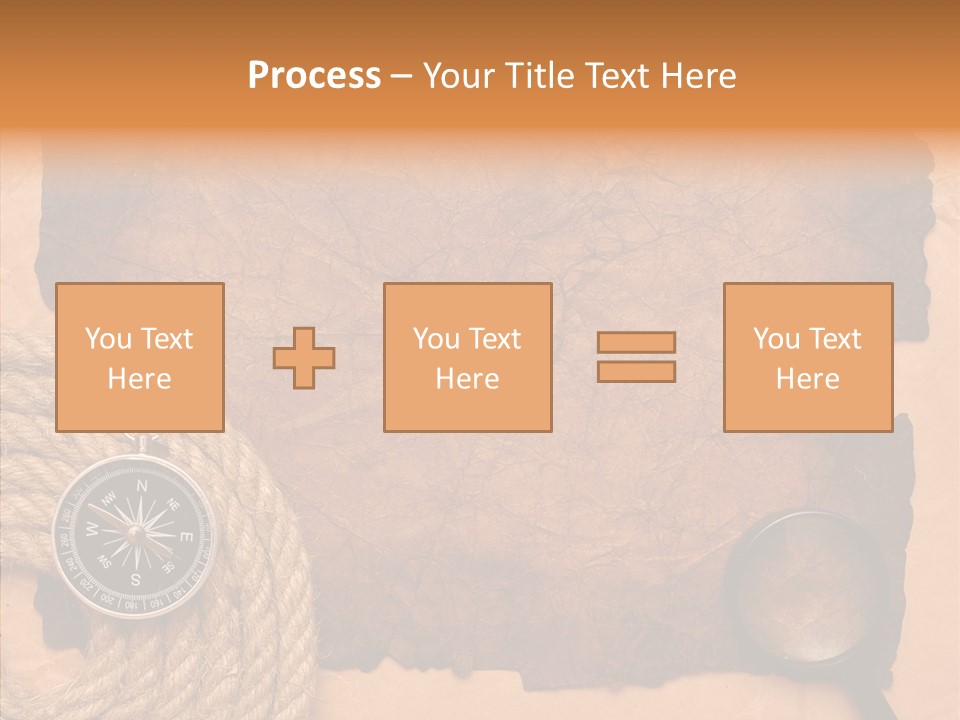 Drawing Grunge Twine PowerPoint Template