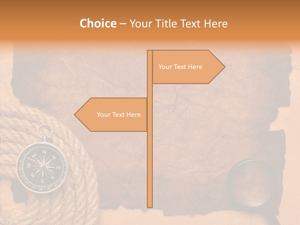 Drawing Grunge Twine PowerPoint Template