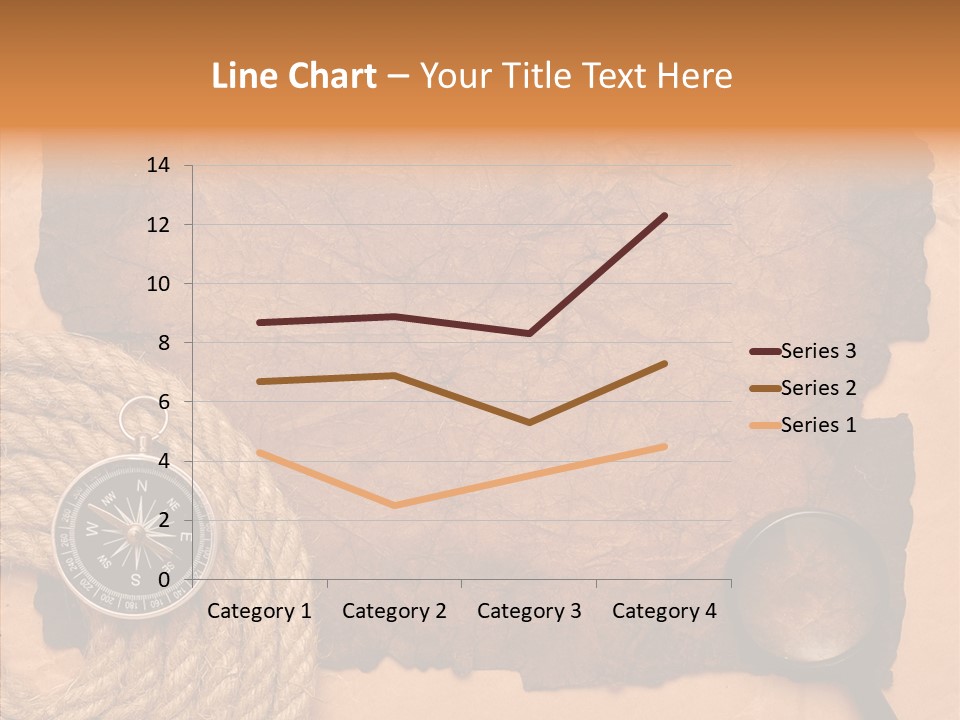 Drawing Grunge Twine PowerPoint Template