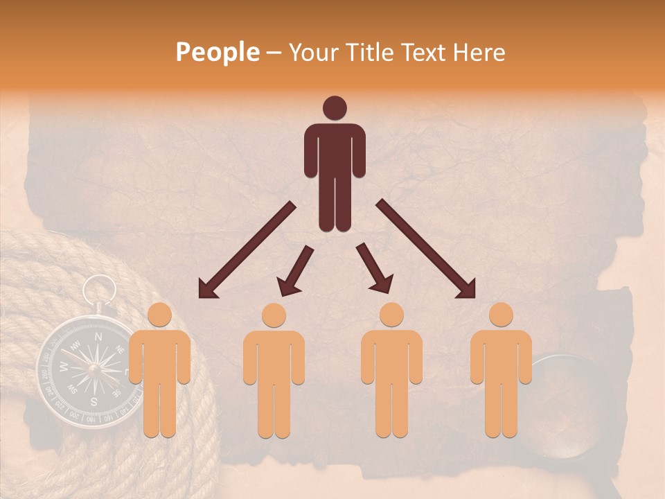 Drawing Grunge Twine PowerPoint Template