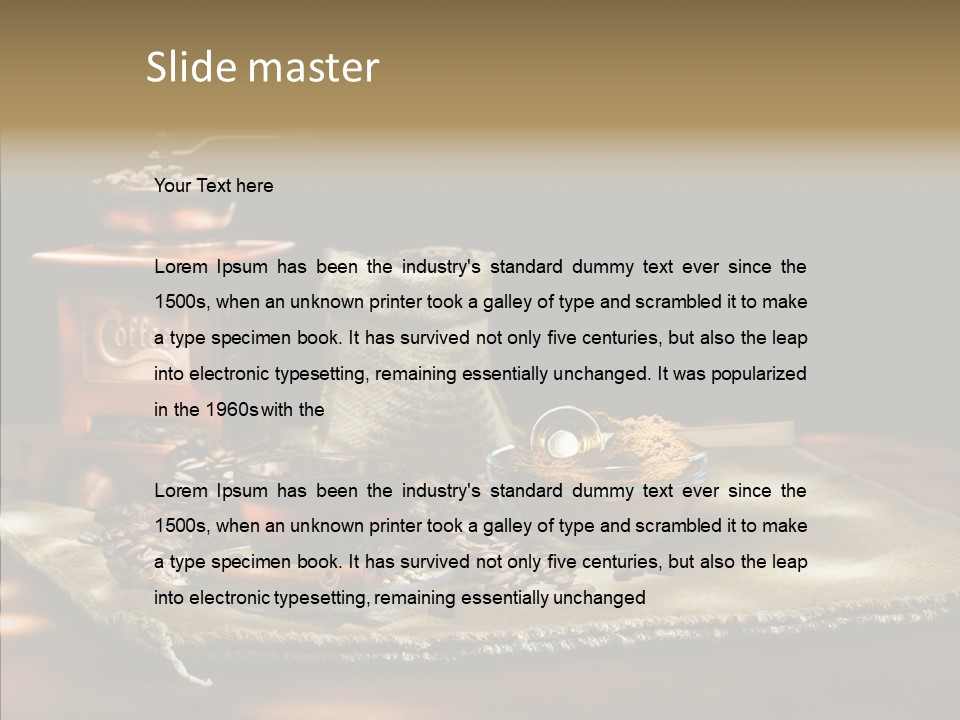 Studio Sweet Saucer PowerPoint Template