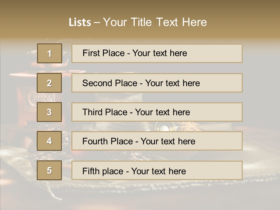 Studio Sweet Saucer PowerPoint Template