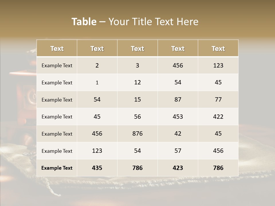 Studio Sweet Saucer PowerPoint Template