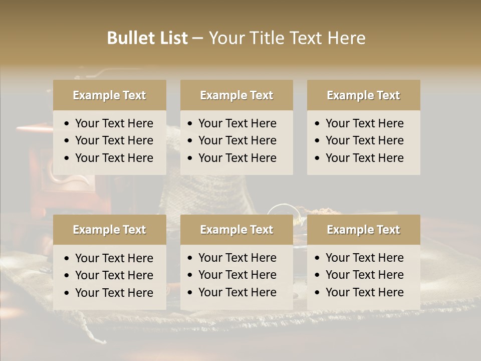 Studio Sweet Saucer PowerPoint Template