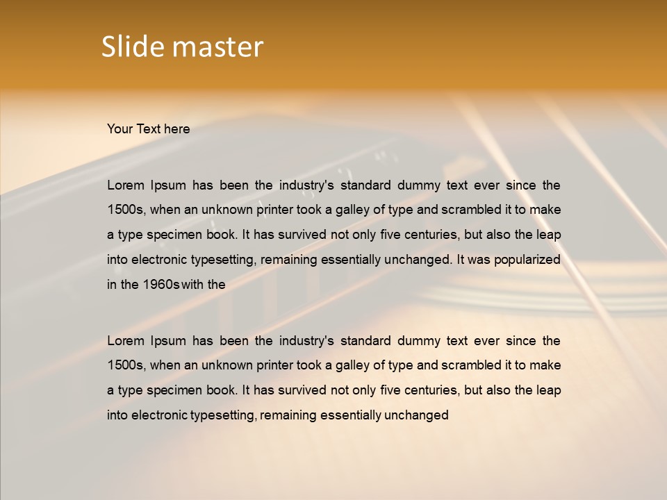 Greatest Hits: Bob Dylan Vol. 2 PowerPoint Template