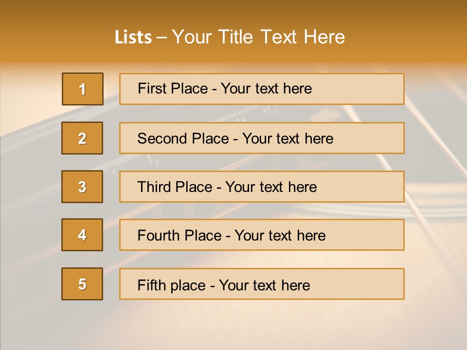 Greatest Hits: Bob Dylan Vol. 2 PowerPoint Template