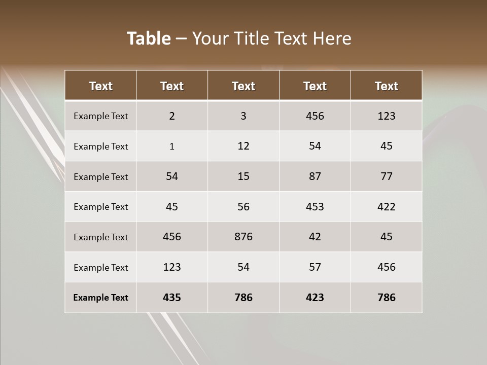 Fun Background Nine PowerPoint Template