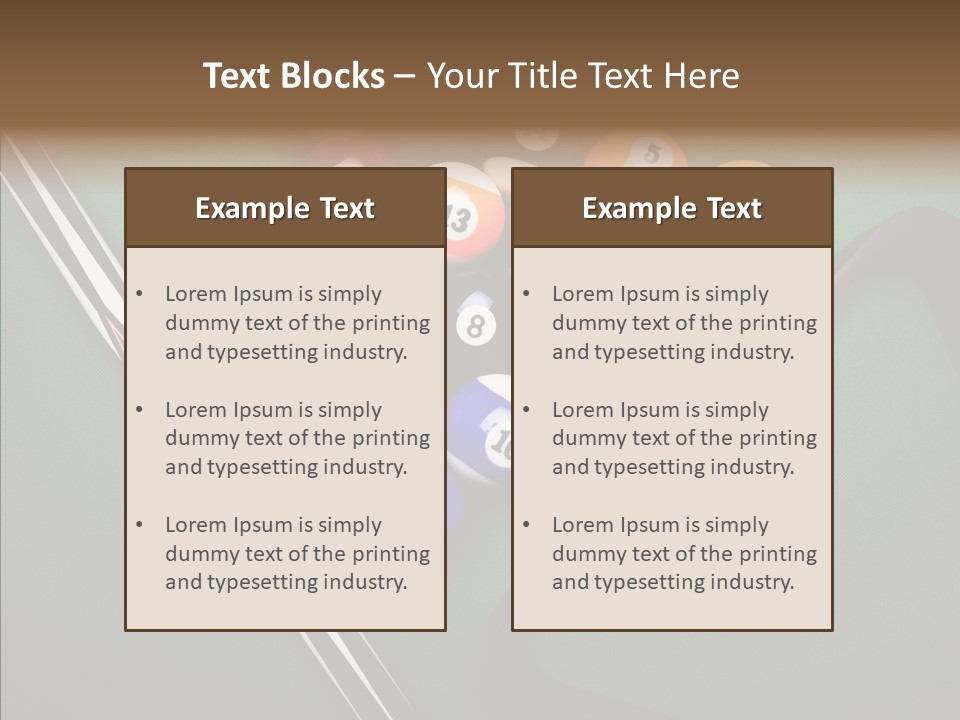 Fun Background Nine PowerPoint Template