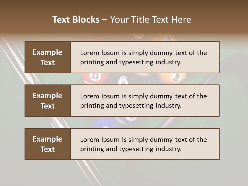 Fun Background Nine PowerPoint Template