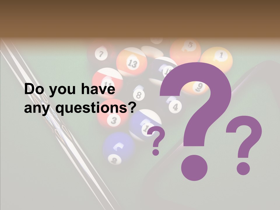 Fun Background Nine PowerPoint Template