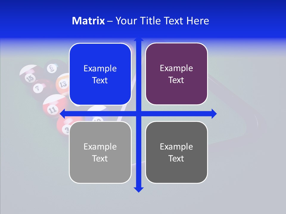 Biliardo PowerPoint Template