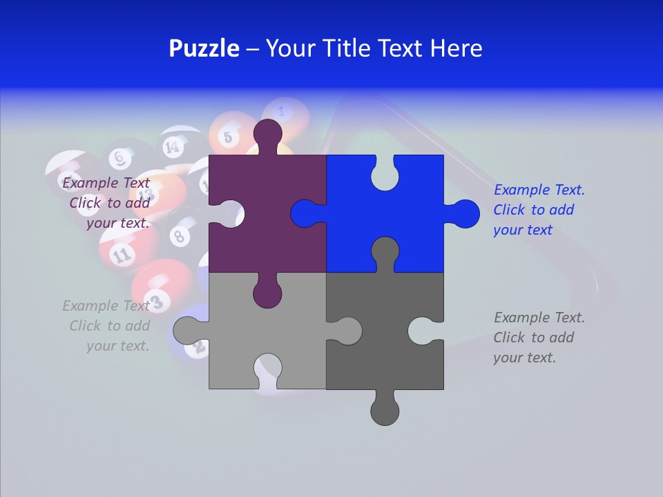 Biliardo PowerPoint Template