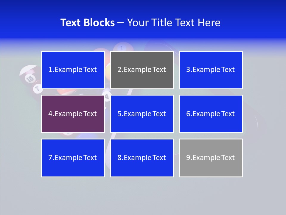 Biliardo PowerPoint Template
