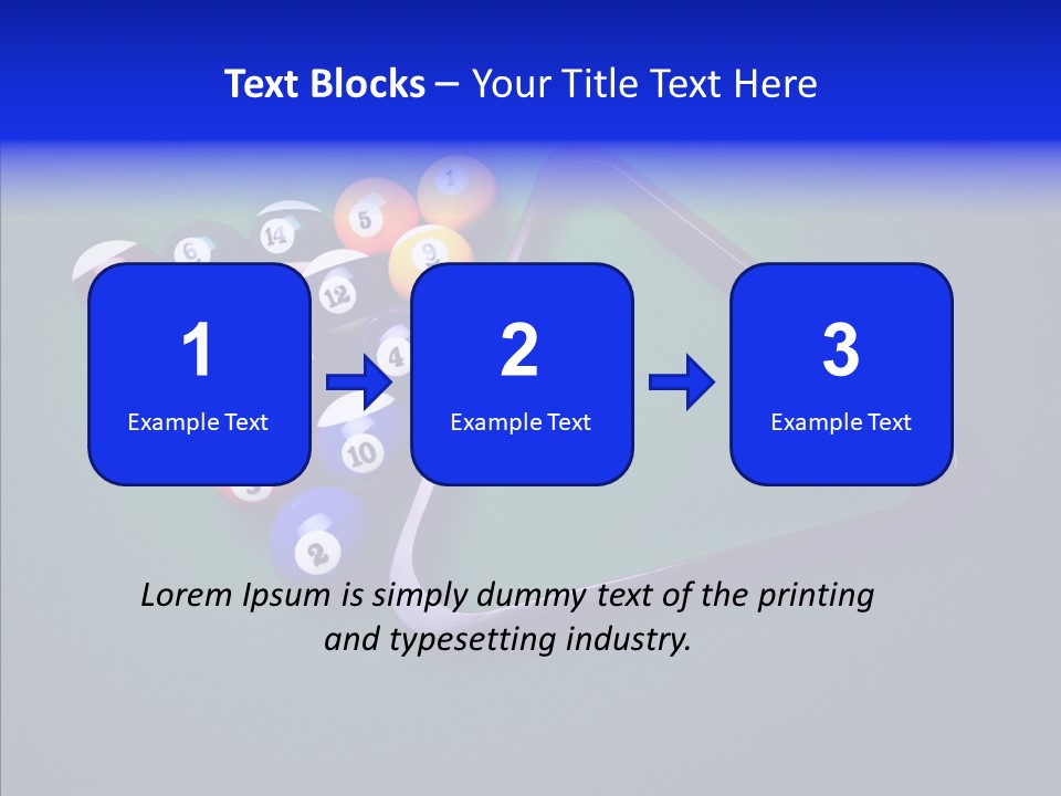Biliardo PowerPoint Template
