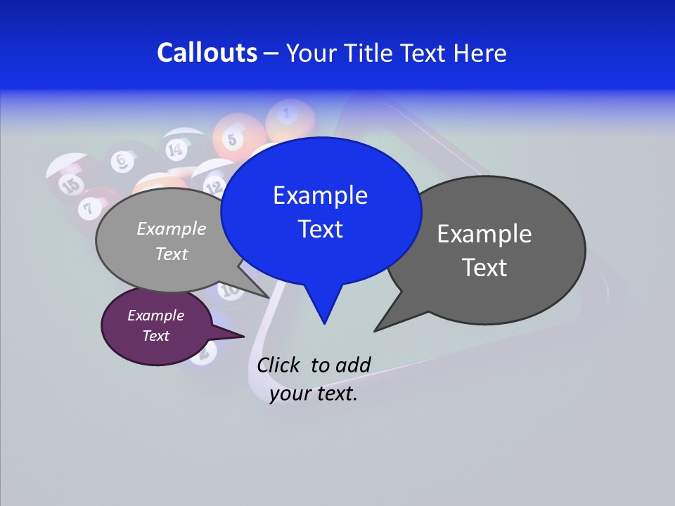 Biliardo PowerPoint Template
