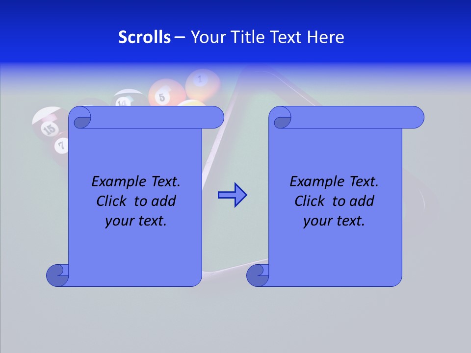 Biliardo PowerPoint Template