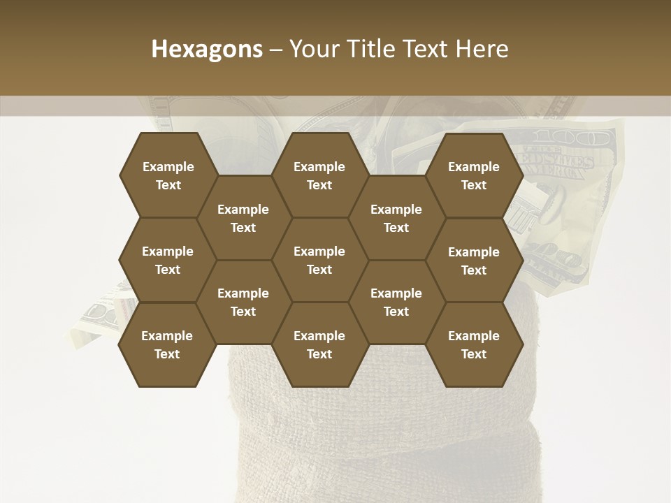 Sack Of Money PowerPoint Template