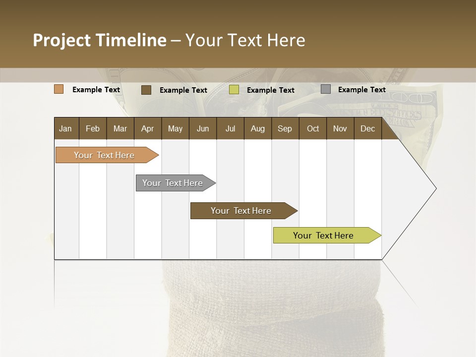 Sack Of Money PowerPoint Template